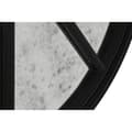 Pikkukuva 3 / 4: Wall mirror Home ESPRIT Black Aged finish 100 x 5 x 100 cm
