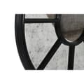 Pikkukuva 2 / 4: Wall mirror Home ESPRIT Black Aged finish 100 x 5 x 100 cm