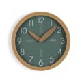 Miniatyrbillede 1 af 4: Wall Clock Versa Green Plastic Minimalist 4,1 x 30 x 30 cm