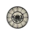 Miniatyrbild 1 av 4: Wall Clock Home ESPRIT White Black Dark grey Iron MDF Wood 54 x 8 x 55 cm