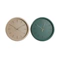 Pikkukuva 1 / 4: Wall Clock Home ESPRIT Green Pink PVC Modern 30 x 4 x 30 cm (2 Units)