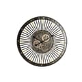 Pikkukuva 1 / 4: Wall Clock DKD Home Decor Black Golden Iron Vintage 65 x 6,7 x 65 cm