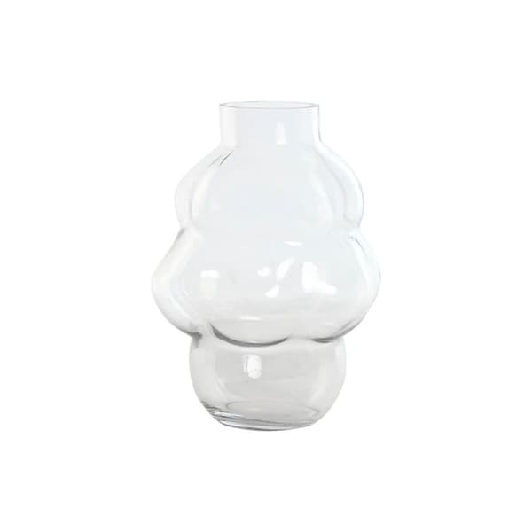 Vase Home ESPRIT Transparent Crystal 24 x 22 x 32 cm