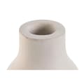 Pikkukuva 2 / 3: Vase Home ESPRIT White Mango wood Modern Face 15 x 15 x 30 cm