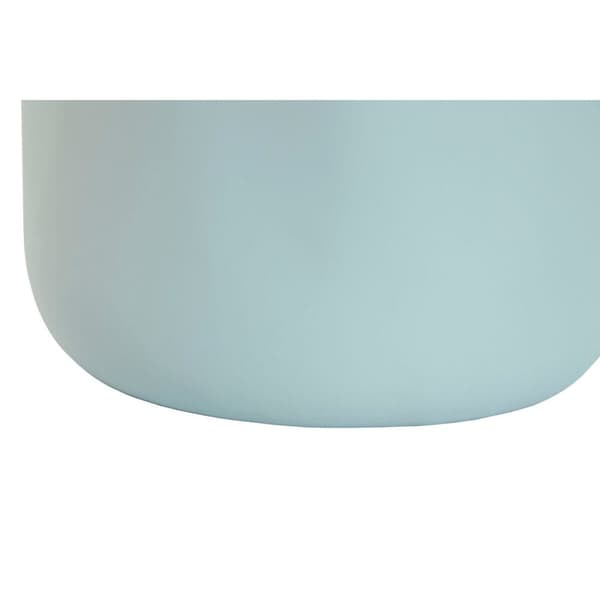 Vase Home ESPRIT Sky blue Stoneware Traditional style 36 x 31 x 48 cm