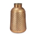 Pikkukuva 2 / 4: Vase Golden Metal 22,5 x 39,5 x 22,5 cm (4 Units) With relief