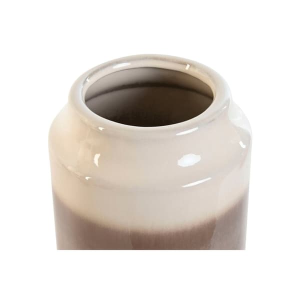 Vase Home ESPRIT Multicolour Stoneware 13 x 13 x 31 cm