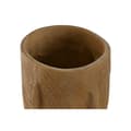 Pikkukuva 2 / 3: Vase Home ESPRIT Brown Resin Face 15 x 15 x 31 cm