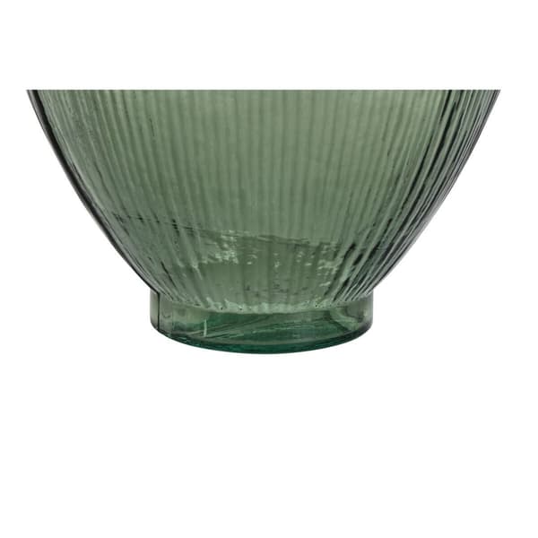 Vase Home ESPRIT Green Recycled glass 30 x 30 x 59 cm