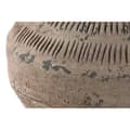 Pikkukuva 3 / 3: Vase Home ESPRIT Black Beige Metal Magnesium 28 x 28 x 47 cm
