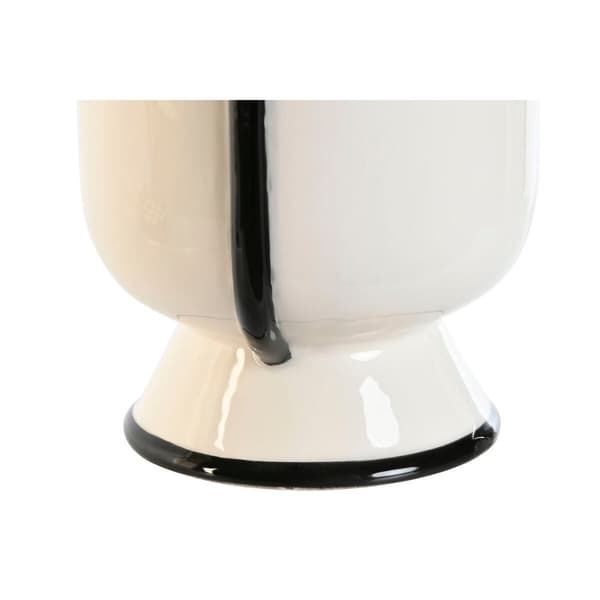 Vase Home ESPRIT Bicoloured Ceramic Modern 21 x 13 x 18 cm