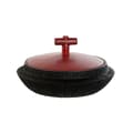 Pikkukuva 1 / 3: Tibor Home ESPRIT Black Red Resin Oriental 28 x 28 x 15 cm
