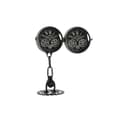 Pikkukuva 4 / 5: Table clock Home ESPRIT White Black Silver Metal Crystal 18 x 17 x 40,5 cm