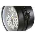 Pikkukuva 2 / 5: Table clock Home ESPRIT White Black Silver Metal Crystal 18 x 17 x 40,5 cm
