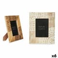 Miniatyrbillede 1 af 2: Photo frame White Brown Mango wood Mandala 22,3 x 28 x 1,5 cm (6 Units)