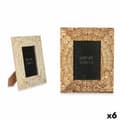 Miniatyrbillede 1 af 2: Photo frame White Brown Mango wood Buddha 22,3 x 28 x 1,5 cm (6 Units)