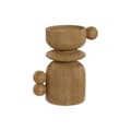 Miniatyrbild 4 av 4: Candle Holder Home ESPRIT Brown Resin Wood 16 x 10 x 18 cm