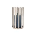 Pikkukuva 1 / 4: Candleholder Home ESPRIT Silver Crystal Steel 12 x 12 x 20 cm