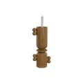 Miniatyrbild 1 av 4: Candle Holder Home ESPRIT Brown Resin Wood 15 x 9,5 x 35 cm