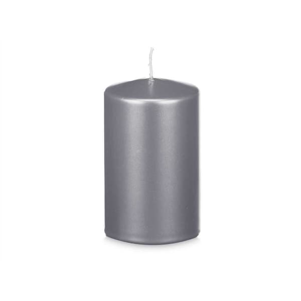 Candle Acorde 92545 Silver 9 x 15 x 9 cm (12 Units)
