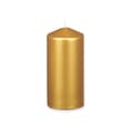 Pikkukuva 2 / 3: Candle Acorde 92538 Golden 7 x 15,5 x 7 cm (12 Units)