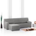 Miniatyrbild 3 av 6: Right short arm chaise longue cover Eysa ROC Light grey 120 x 120 x 360 cm