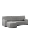 Miniatyrbild 1 av 6: Right short arm chaise longue cover Eysa ROC Light grey 120 x 120 x 360 cm