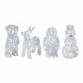 Pikkukuva 1 / 2: Decorative Garden Figure Lumineo 491031 animals 17 x 12 x 23 cm Christmas