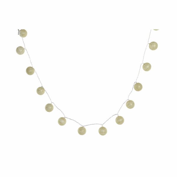 Christmas garland DKD Home Decor Golden (150 x 6 x 6 cm)