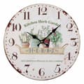 Pikkukuva 1 / 3: Wall Clock Kitchen Metal (5 x 28 x 28 cm)