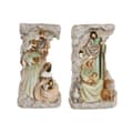 Miniatyrbild 1 av 4: Christmas nativity set Home ESPRIT Multicolour Resin 19,5 x 11 x 31,5 cm (2 Units)