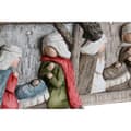 Pikkukuva 3 / 4: Christmas nativity set Home ESPRIT Green Grey Magnesium 27,5 x 10,5 x 34,5 cm (2 Units)