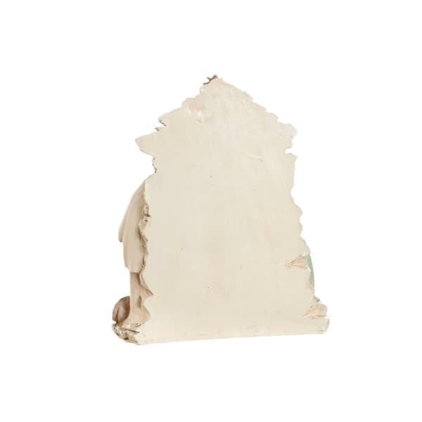 Candle DKD Home Decor Blue White Pink Resin 24 x 8 x 27,5 cm (2 Units)