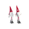 Miniatyrbild 1 av 3: Decorative Figure DKD Home Decor Christmas Gnome Polyester (16 x 12 x 46 cm) (2 Units)