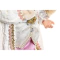 Pikkukuva 3 / 4: Decorative Figure DKD Home Decor Father Christmas Christmas Grey Pink PVC Wood 32 x 20 x 60 cm