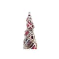 Miniatyrbild 2 av 4: Decoration DKD Home Decor Cones Christmas LED White Black Red Natural Snowfall 20 x 20 x 80 cm (3 Pieces)