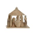 Pikkukuva 2 / 2: Christmas nativity set DKD Home Decor Blue Brown Golden Resin 7 x 7 x 15,5 cm (2 Units)