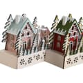 Miniatyrbild 4 av 4: Christmas bauble DKD Home Decor Red Pink 21 x 9,5 x 19 cm (2 Units)