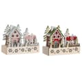 Miniatyrbild 1 av 4: Christmas bauble DKD Home Decor Red Pink 21 x 9,5 x 19 cm (2 Units)