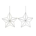 Miniatyrbillede 1 af 4: Christmas bauble DKD Home Decor Metal Star (2 Units) (30 x 11 x 30 cm)