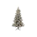 Miniatyrbillede 7 af 7: Christmas Tree DKD Home Decor White Green Polyethylene Snowfall 140 x 140 x 210 cm