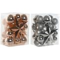 Miniatyrbillede 1 af 4: Christmas Baubles Home ESPRIT Golden PVC 20 x 13 x 26 cm (2 Units)