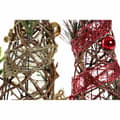 Miniatyrbild 3 av 3: Christmas Tree DKD Home Decor Rattan (2 pcs) (16 x 16 x 41 cm)