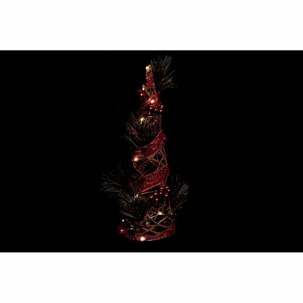 Christmas Tree DKD Home Decor Rattan (2 pcs) (16 x 16 x 41 cm)