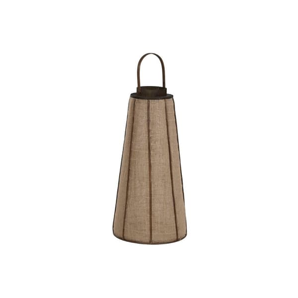 Candleholder Home ESPRIT Natural Jute Bamboo 33,5 x 33,5 x 66 cm