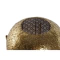 Miniatyrbillede 3 af 6: Candleholder Home ESPRIT Golden Metal Crystal 29 x 29 x 26,5 cm