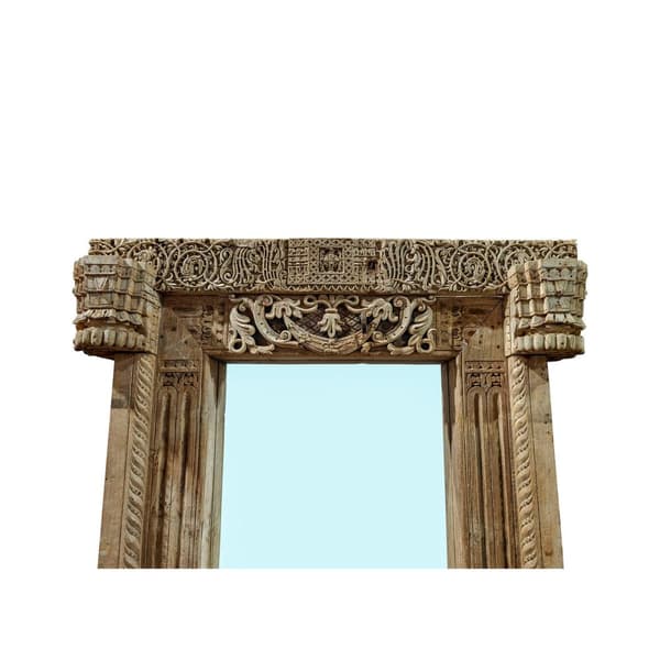 Wall mirror Home ESPRIT Natural