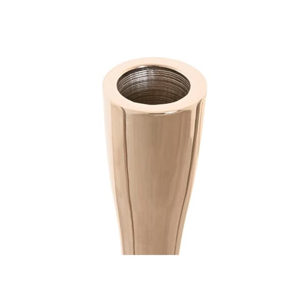 Candle Holder Home ESPRIT Silver Aluminium Modern 7,5 x 7,5 x 25 cm