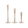 Miniatyrbillede 1 af 4: Candle Holder Home ESPRIT Silver Aluminium Modern 7,5 x 7,5 x 25 cm