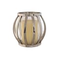 Miniatyrbillede 4 af 4: Candleholder Home ESPRIT Silver Crystal Steel 14 x 14 x 14 cm